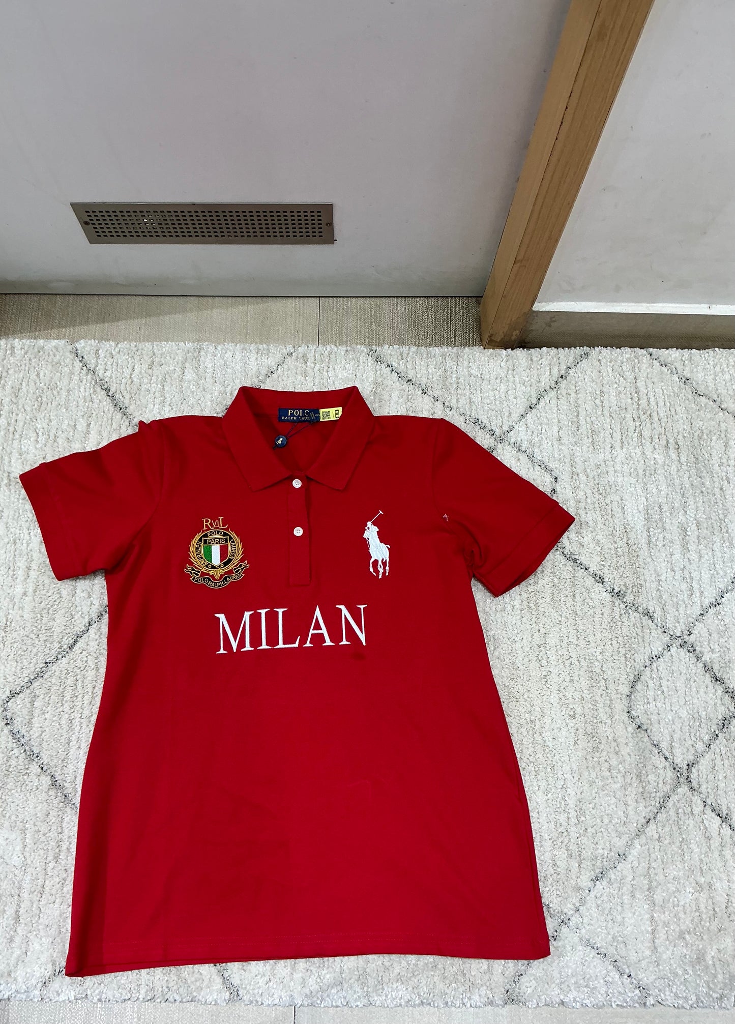 Ladies collar tshirt (XXL)