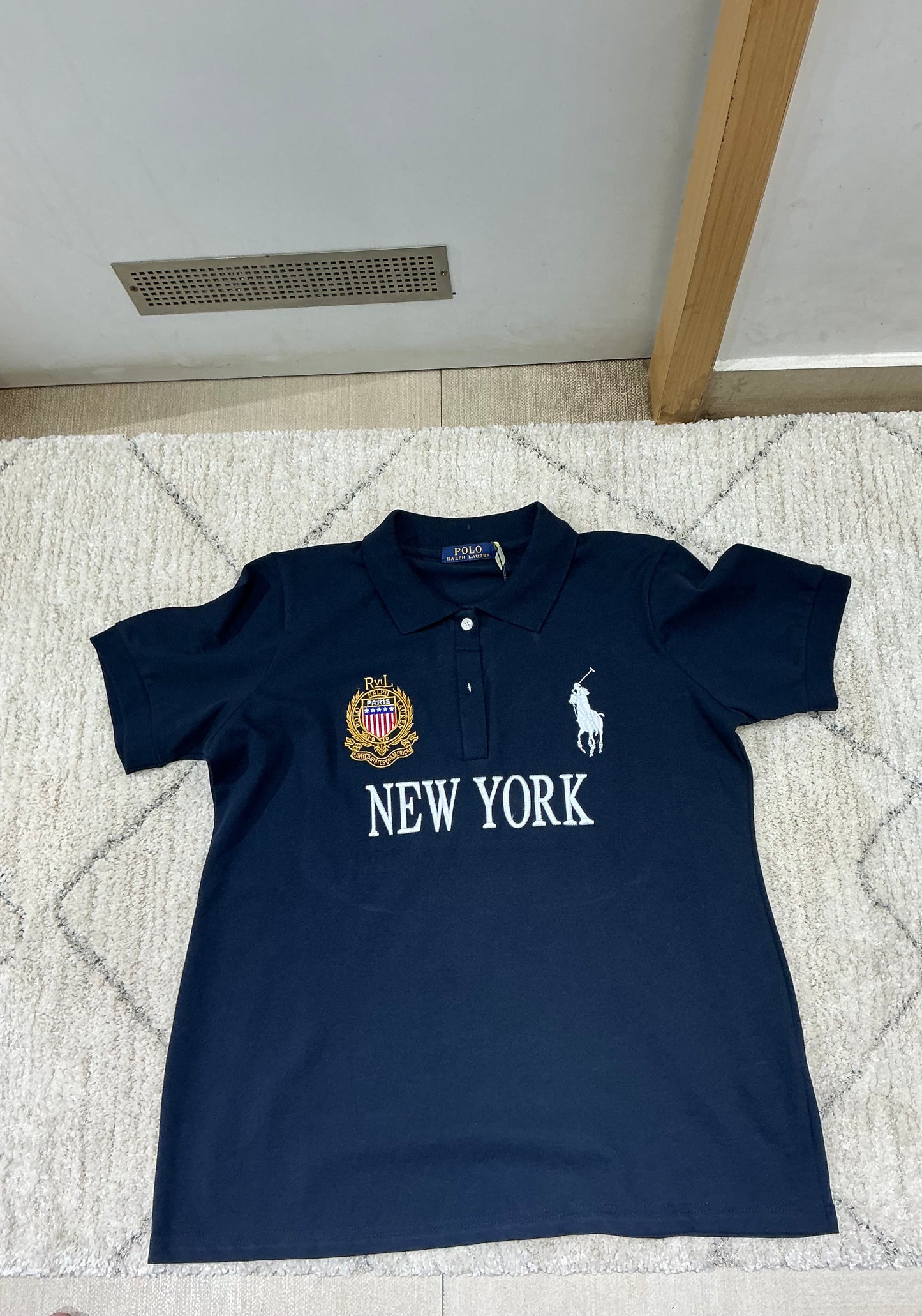 Ladies collar tshirt (XXL)