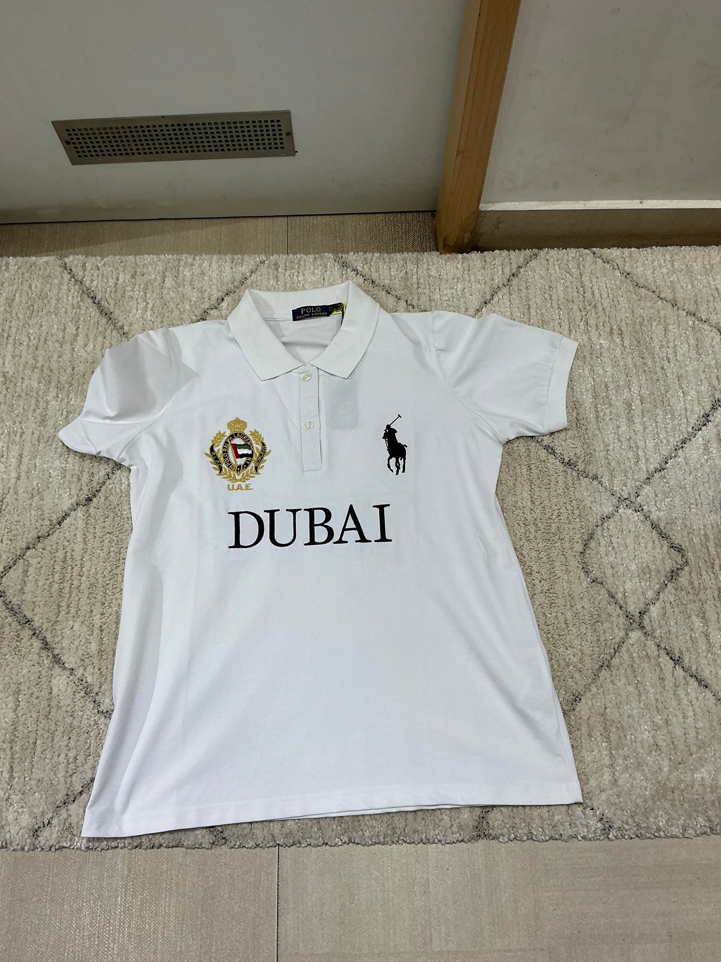 Ladies collar tshirt (XXL)
