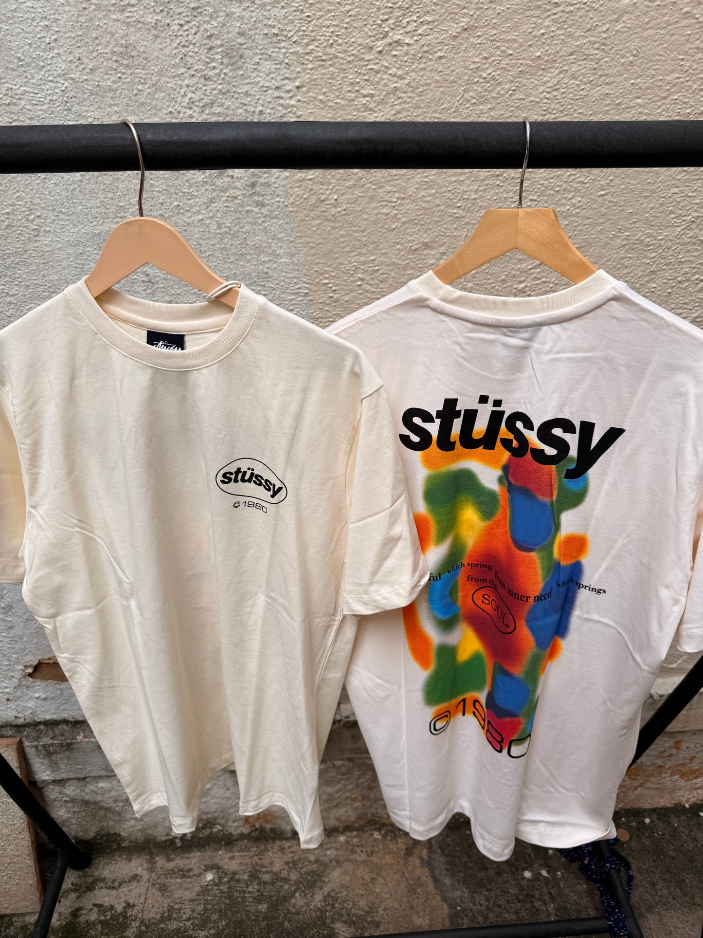 Mens round neck T-shirts Stu