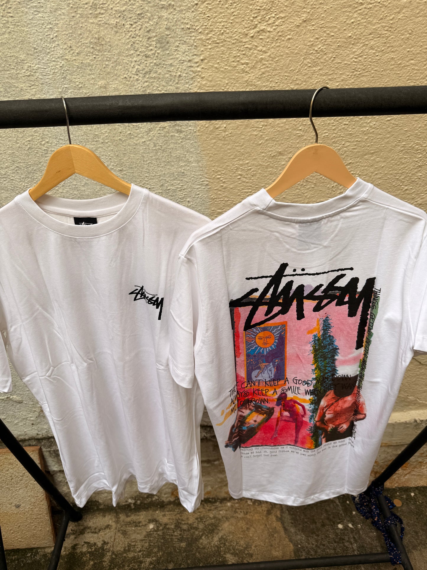 Mens round neck T-shirts Stu