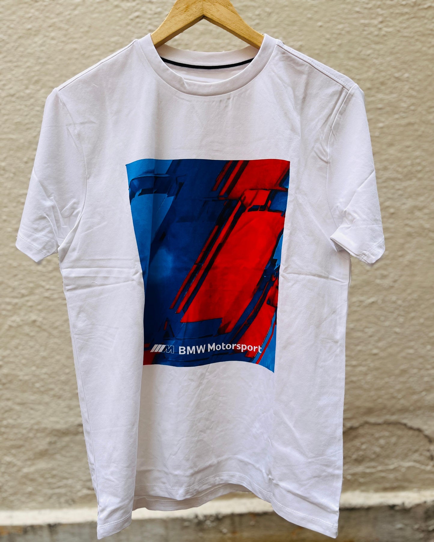 Mens round neck T-shirts bmw