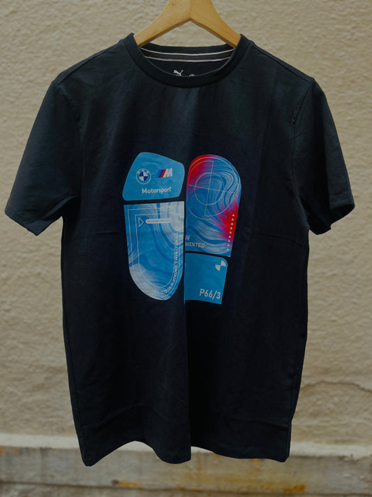 Mens round neck T-shirts bmw