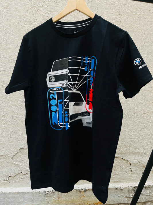 Mens round neck Tshirt bmw