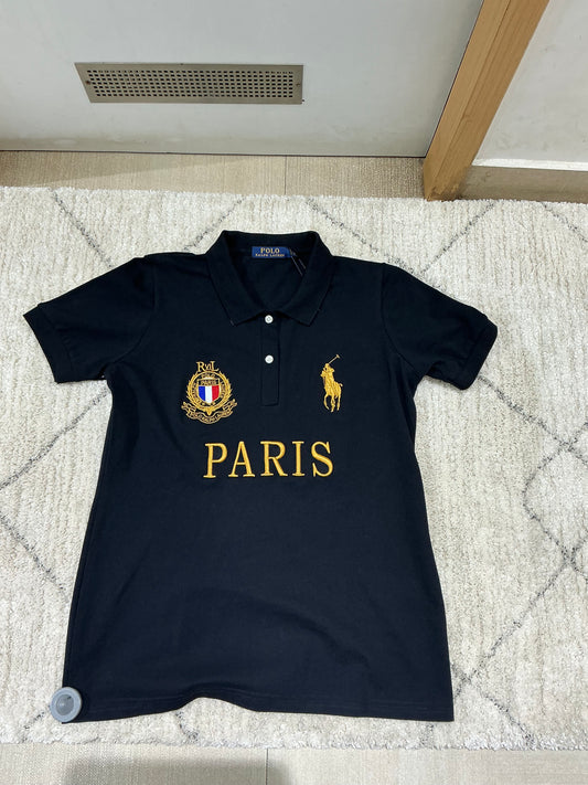 Ladies collar tshirt (L)