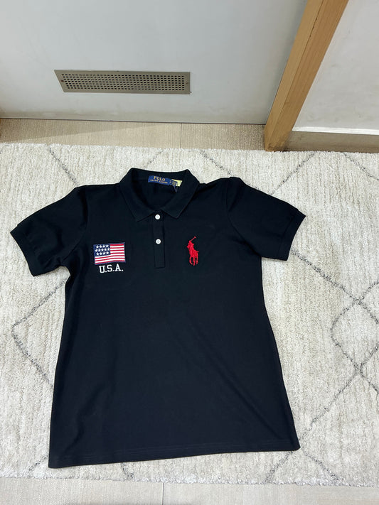 Ladies collar tshirt (XL)
