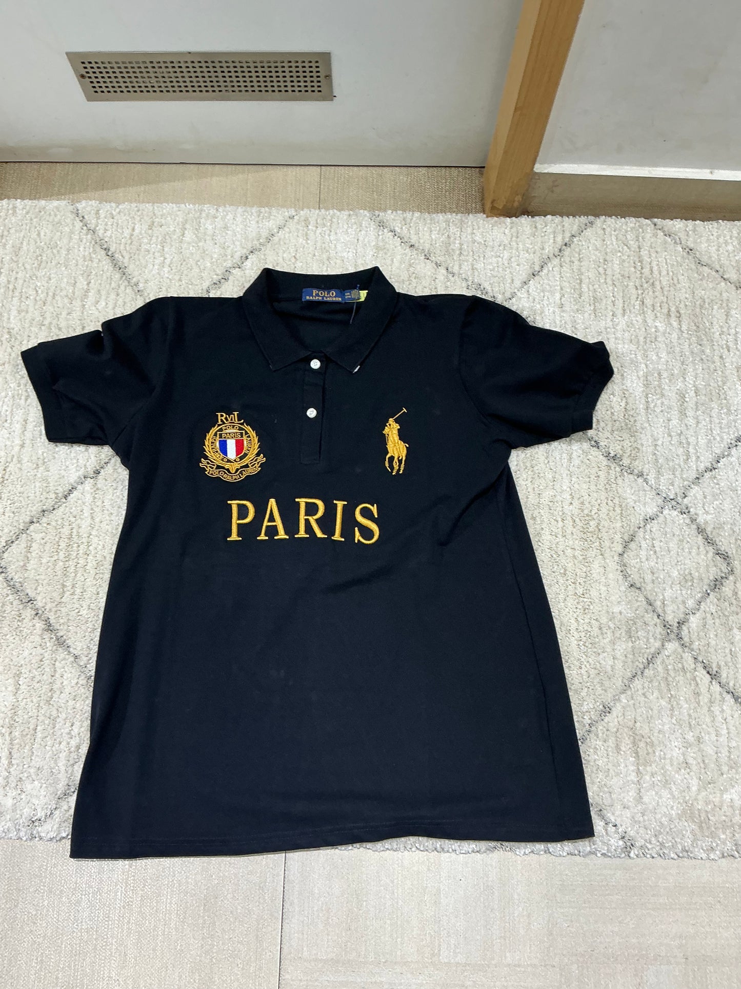 Ladies collar tshirt (XXL)