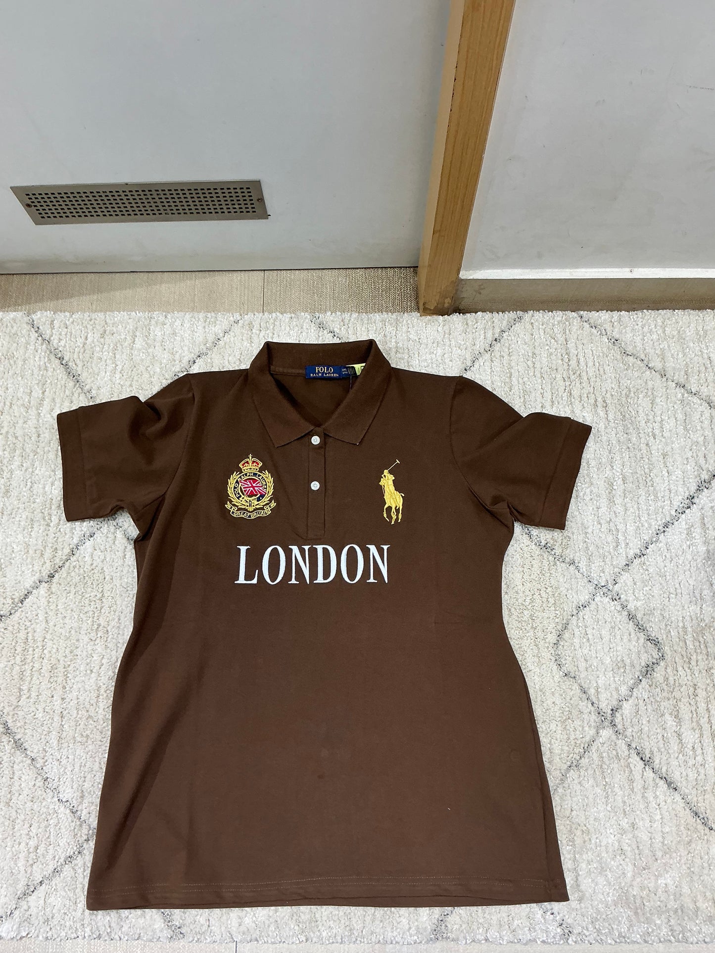Ladies collar tshirt (XXL)