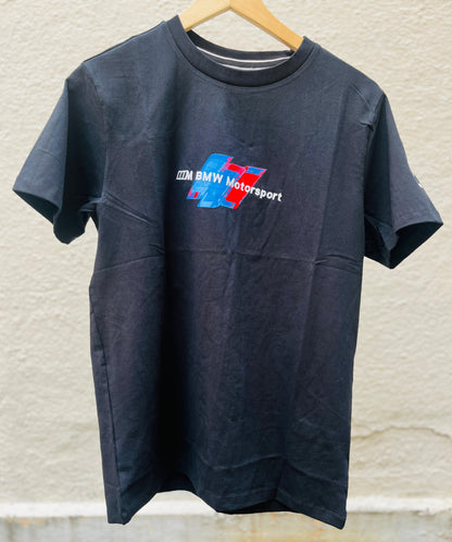 Mens round neck T-shirts bmw