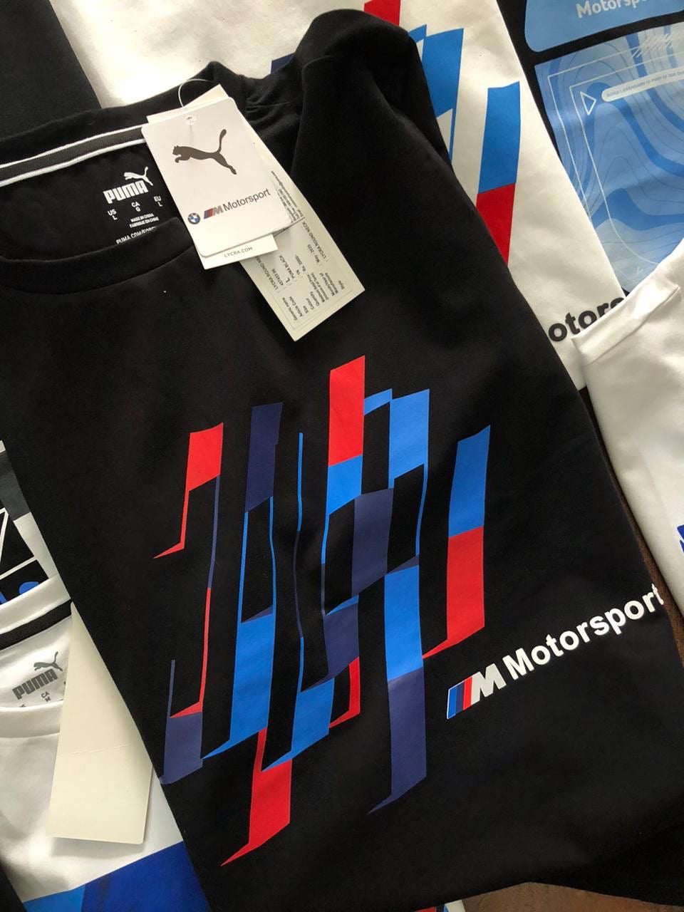 Mens round neck T-shirts bmw